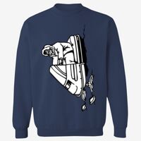 Adult USA Made Heavyweight Crewneck Sweatshirt Thumbnail