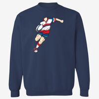 Adult USA Made Heavyweight Crewneck Sweatshirt Thumbnail
