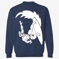 Adult USA Made Heavyweight Crewneck Sweatshirt Thumbnail