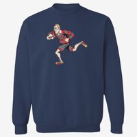 Adult USA Made Heavyweight Crewneck Sweatshirt Thumbnail