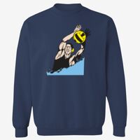 Adult USA Made Heavyweight Crewneck Sweatshirt Thumbnail