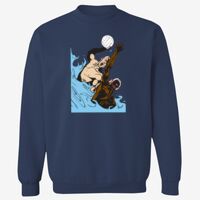 Adult USA Made Heavyweight Crewneck Sweatshirt Thumbnail