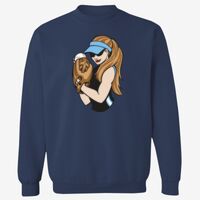 Adult 9.5 oz., 80/20 Heavyweight Crewneck Sweatshirt Thumbnail