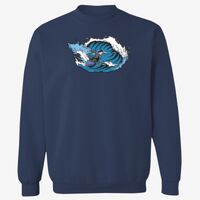 Adult USA Made Heavyweight Crewneck Sweatshirt Thumbnail