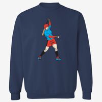 Adult USA Made Heavyweight Crewneck Sweatshirt Thumbnail