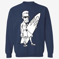 Adult USA Made Heavyweight Crewneck Sweatshirt Thumbnail
