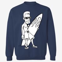 Adult 9.5 oz., 80/20 Heavyweight Crewneck Sweatshirt Thumbnail