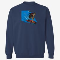 Adult USA Made Heavyweight Crewneck Sweatshirt Thumbnail