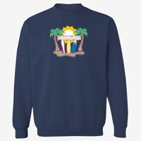 Adult USA Made Heavyweight Crewneck Sweatshirt Thumbnail