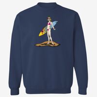 Adult USA Made Heavyweight Crewneck Sweatshirt Thumbnail