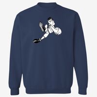 Adult USA Made Heavyweight Crewneck Sweatshirt Thumbnail