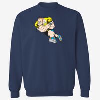 Adult USA Made Heavyweight Crewneck Sweatshirt Thumbnail