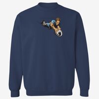 Adult USA Made Heavyweight Crewneck Sweatshirt Thumbnail