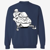 Adult USA Made Heavyweight Crewneck Sweatshirt Thumbnail