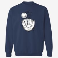 Adult USA Made Heavyweight Crewneck Sweatshirt Thumbnail