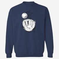 Adult 9.5 oz., 80/20 Heavyweight Crewneck Sweatshirt Thumbnail