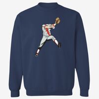 Adult USA Made Heavyweight Crewneck Sweatshirt Thumbnail
