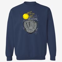 Adult USA Made Heavyweight Crewneck Sweatshirt Thumbnail