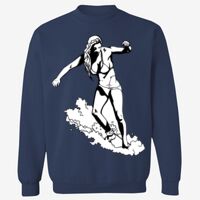 Adult USA Made Heavyweight Crewneck Sweatshirt Thumbnail