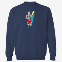 Adult USA Made Heavyweight Crewneck Sweatshirt Thumbnail