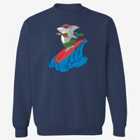 Adult USA Made Heavyweight Crewneck Sweatshirt Thumbnail