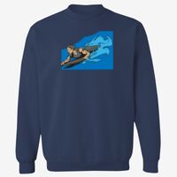 Adult USA Made Heavyweight Crewneck Sweatshirt Thumbnail
