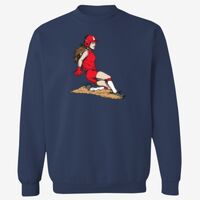 Adult 9.5 oz., 80/20 Heavyweight Crewneck Sweatshirt Thumbnail