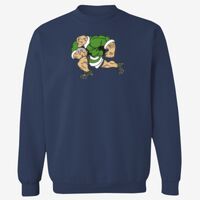 Adult USA Made Heavyweight Crewneck Sweatshirt Thumbnail