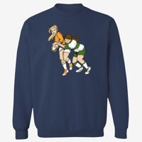 Adult USA Made Heavyweight Crewneck Sweatshirt Thumbnail