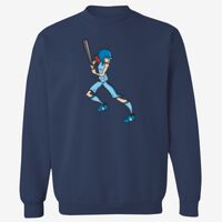 Adult USA Made Heavyweight Crewneck Sweatshirt Thumbnail
