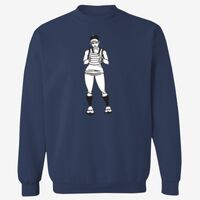 Adult 9.5 oz., 80/20 Heavyweight Crewneck Sweatshirt Thumbnail