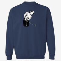 Adult 9.5 oz., 80/20 Heavyweight Crewneck Sweatshirt Thumbnail