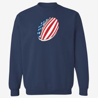 Adult USA Made Heavyweight Crewneck Sweatshirt Thumbnail