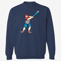 Adult USA Made Heavyweight Crewneck Sweatshirt Thumbnail