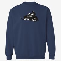 Adult USA Made Heavyweight Crewneck Sweatshirt Thumbnail
