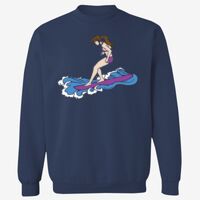 Adult USA Made Heavyweight Crewneck Sweatshirt Thumbnail