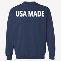 Adult USA Made Heavyweight Crewneck Sweatshirt Thumbnail