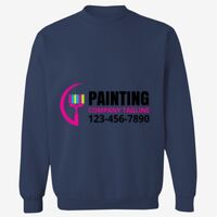 Adult 9.5 oz., 80/20 Heavyweight Crewneck Sweatshirt Thumbnail