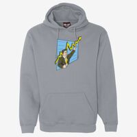 Adult USA Made Pullover Heavyweight Hooded Sweatshirt Thumbnail