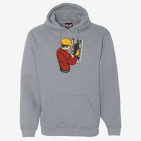 Adult USA Made Pullover Heavyweight Hooded Sweatshirt Thumbnail