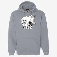 Adult USA Made Pullover Heavyweight Hooded Sweatshirt Thumbnail