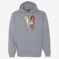 Adult USA Made Pullover Heavyweight Hooded Sweatshirt Thumbnail