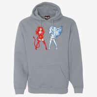 Adult USA Made Pullover Heavyweight Hooded Sweatshirt Thumbnail