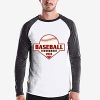 Men's 4.3 oz. Long-Sleeve Baseball Raglan Thumbnail