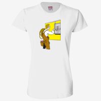 Ladies' 6.1 oz., 100% Cotton T-Shirt Thumbnail