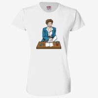 Ladies' 6.1 oz., 100% Cotton T-Shirt Thumbnail