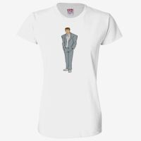 Ladies' 6.1 oz., 100% Cotton T-Shirt Thumbnail