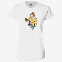 Ladies' 6.1 oz., 100% Cotton T-Shirt Thumbnail