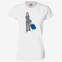 Ladies' 6.1 oz., 100% Cotton T-Shirt Thumbnail