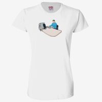 Ladies' 6.1 oz., 100% Cotton T-Shirt Thumbnail